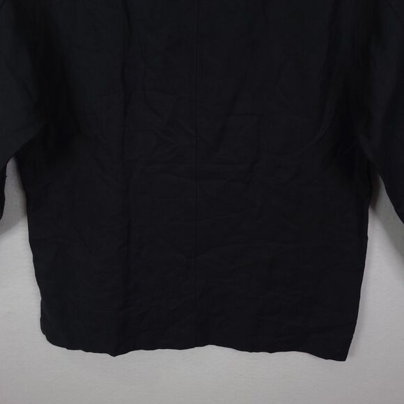 Shanghai Tang Jacket Jacket Mandarin Collar Frog Cotton Size 2XL Minimalist - Picture 8 of 12